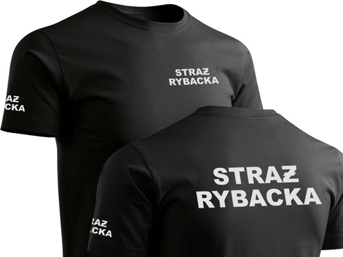STRAŻ RYBACKA koszulka z nadrukiem
