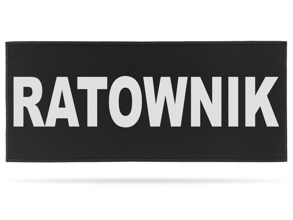 RATOWNIK naszywka odblaskowa