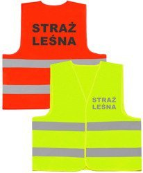 STRAŻ LEŚNA kamizelka odblaskowa