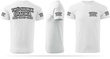 Biała męska koszulka T-shirt z własnym nadrukiem 