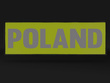 POLAND naszywka odblaskowa