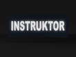 INSTRUKTOR emblemat odblaskowy