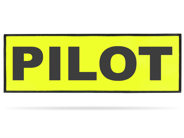 PILOT naszywka odblaskowa