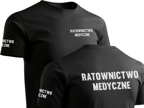 RATOWNICTWO MEDYCZNE koszulka z nadrukiem