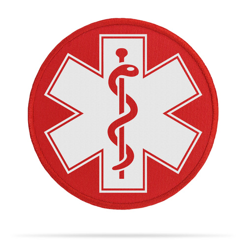 ESKULAP naszywka odblaskowa