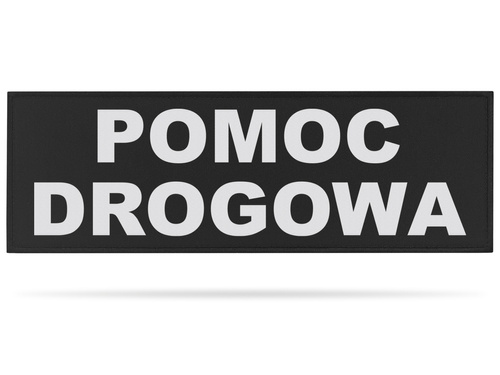 POMOC DROGOWA naszywka odblaskowa