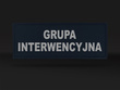 GRUPA INTERWENCYJNA naszywka odblaskowa 