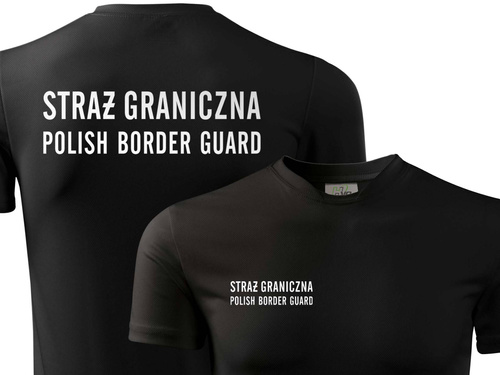 Koszulka termoaktywna T-shirt STRAŻ GRANICZNA