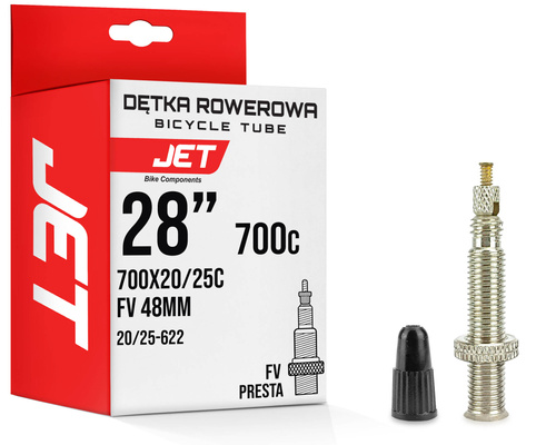 Dętka JET 700x20/25C FV48mm