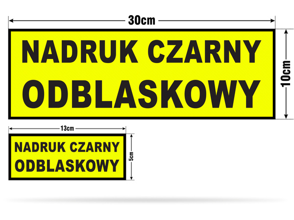 POLAND zestaw naszywek odblaskowych
