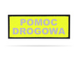 POMOC DROGOWA naszywka odblaskowa