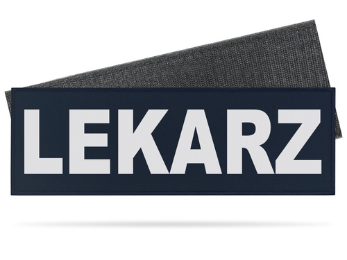 LEKARZ emblemat odblaskowy