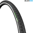 Zestaw opona E-bike BLACKONE Unicorn 28x1 5/8x1 3/8 / 37-622 REFLEXITE z dętką JET zawór AV