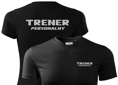 TRENER PERSONALNY siłownia koszulka termoaktywna