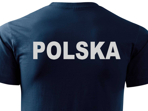 POLSKA koszulka z nadrukiem