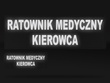 RATOWNIK MEDYCZNY KIEROWCA zestaw naszywek odblaskowych