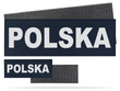 POLSKA zestaw emblematów odblaskowych