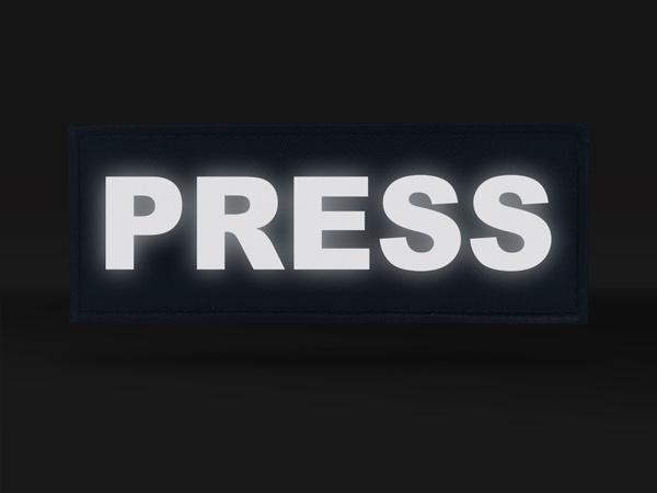 PRESS naszywka odblaskowa 