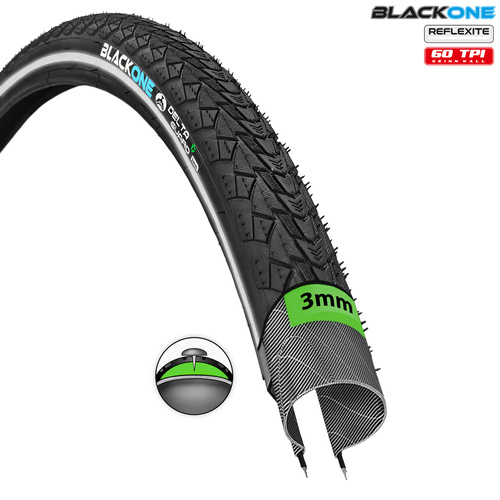 Opona rowerowa BLACKONE Active Ride 28x1,60 / 42-622 REFLEXITE