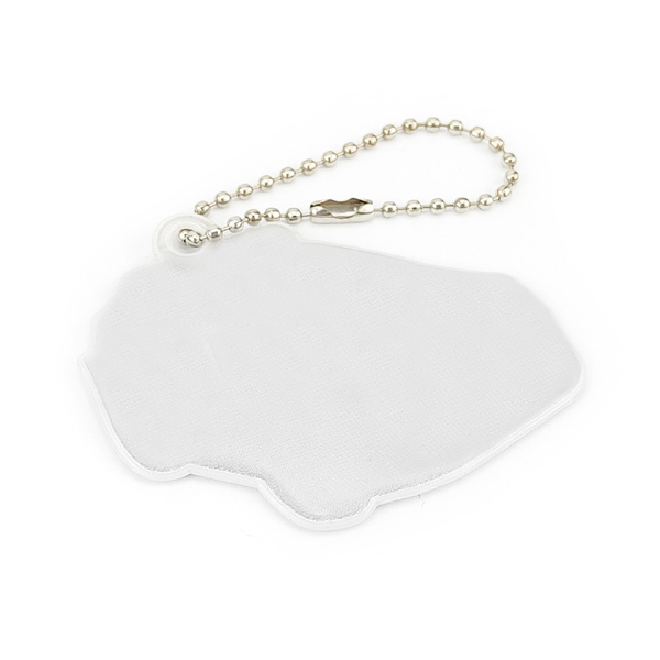 Zawieszka odblaskowa na łańcuszku - AUTO POLICYJNE