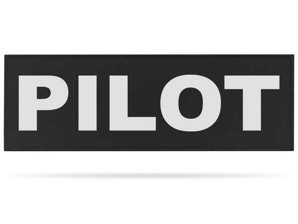 PILOT naszywka odblaskowa