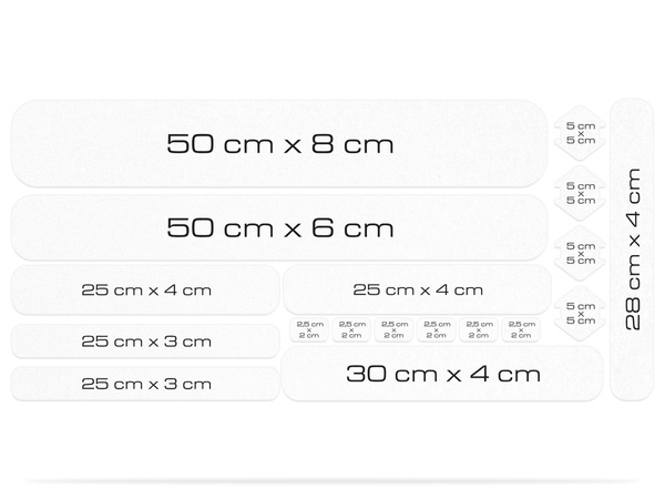 Zestaw naklejek ochronnych na ramę roweru - ZF1.8