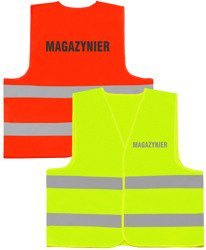 MAGAZYNIER kamizelka odblaskowa