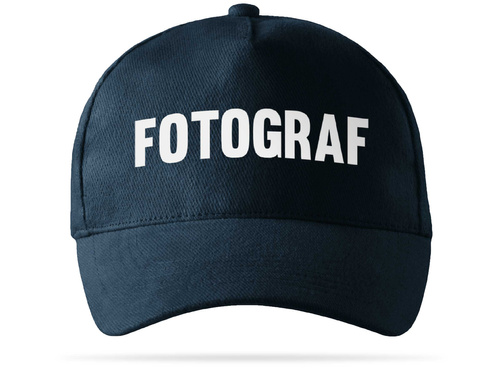 FOTOGRAF czapka z daszkiem