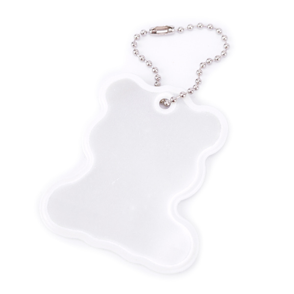 Zawieszka odblaskowa na łańcuszku - PANDA