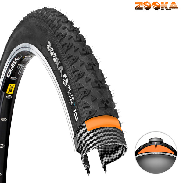 Zestaw opona ZOOKA Sprint-X 27,5 x 2,10 (55-584) + dętka JET (auto)