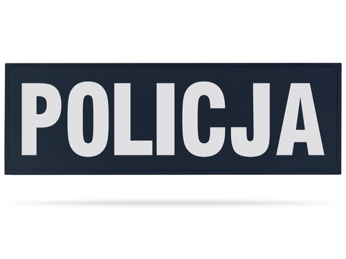 POLICJA naszywka odblaskowa 