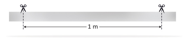 Odblaskowa taśma do wszycia srebrna 2 cm / 1 mb.