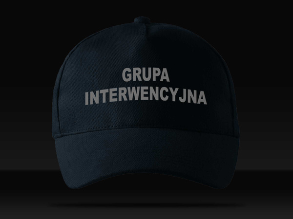 GRUPA INTERWENCYJNA czapka z daszkiem