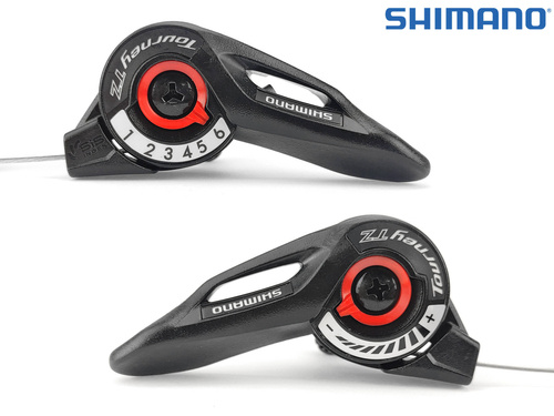 Komplet manetek SHIMANO 3x6 rz. SL-TZ500