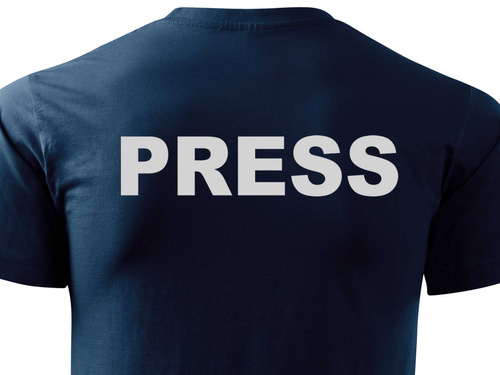 PRESS koszulka z nadrukiem