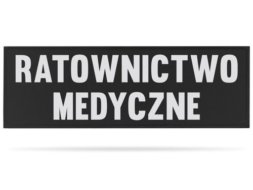 RATOWNICTWO MEDYCZNE naszywka odblaskowa