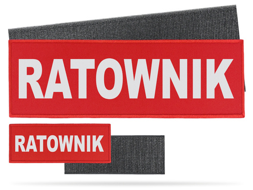 RATOWNIK zestaw naszywek odblaskowych