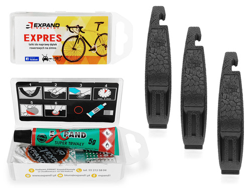 Zestaw naprawczy do dętek rowerowych EXPAND Express