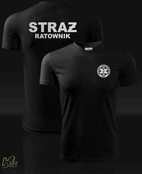 Koszulka termoaktywna T-shirt STRAŻ RATOWNIK OSP