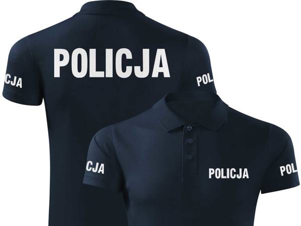 Koszulka termoaktywna polo POLICJA