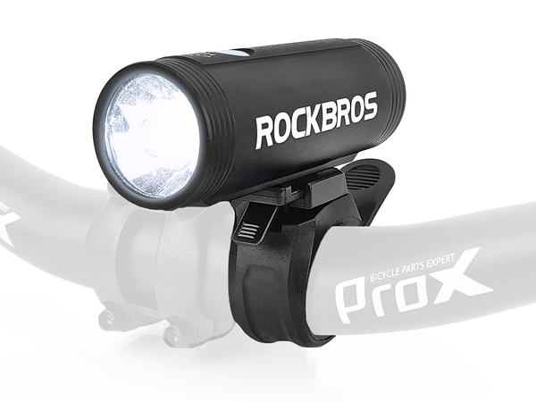 Lampka rowerowa na przód ROCKBROS R1-400 - 400lm - USB