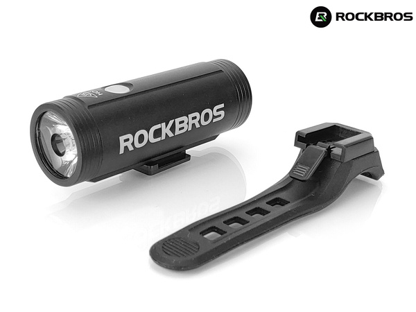 Lampka rowerowa na przód ROCKBROS R1-400 - 400lm - USB