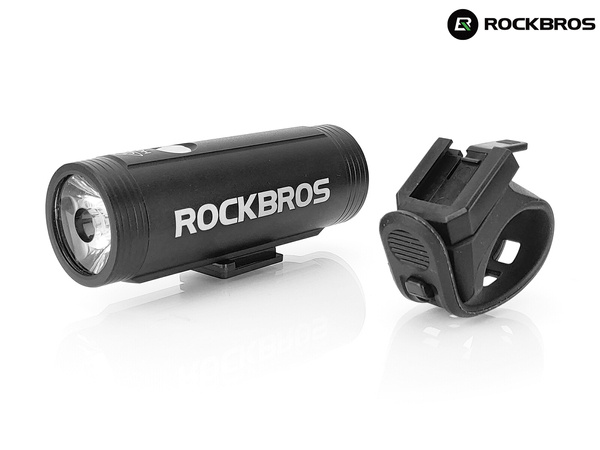 Lampka rowerowa na przód ROCKBROS R1-400 - 400lm - USB