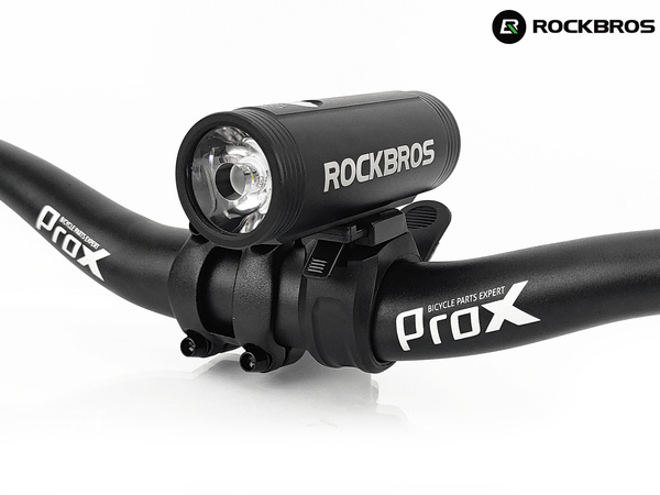 Lampka rowerowa na przód ROCKBROS R1-400 - 400lm - USB