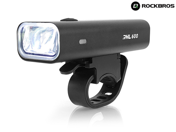 Lampka rowerowa na przód ROCKBROS RHL600 - 600lm - USB