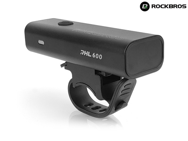 Lampka rowerowa na przód ROCKBROS RHL600 - 600lm - USB