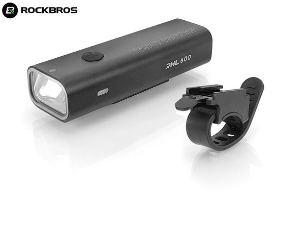 Lampka rowerowa na przód ROCKBROS RHL600 - 600lm - USB