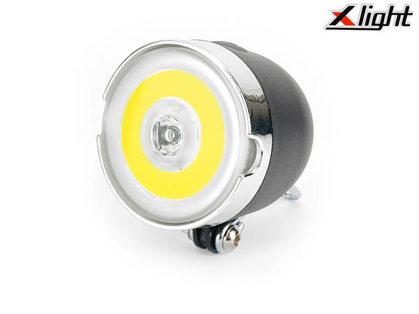 Lampka rowerowa na przód X-LIGHT  JY-7111 - 60lm - 2xAA