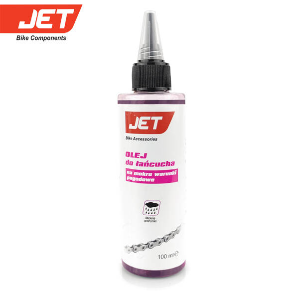 Olej do łańcucha JET WET  mokre warunki - 100ml