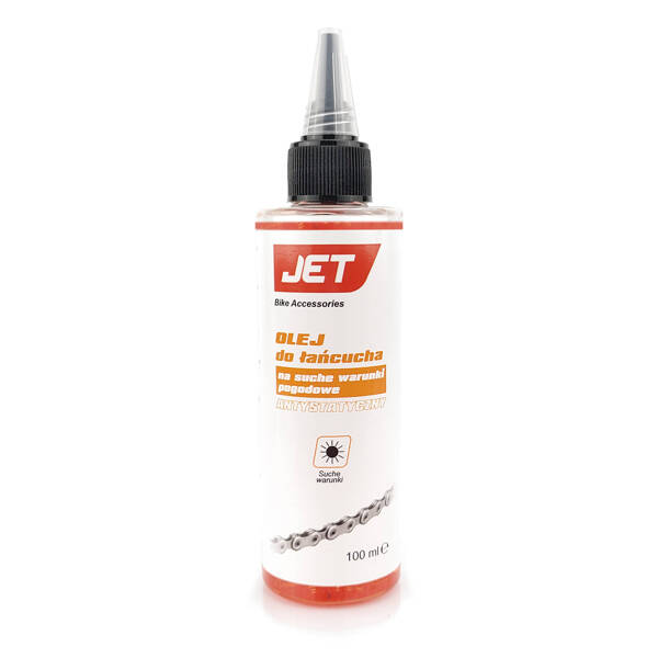 Olej do łańcucha JET WET suche warunki - 100ml